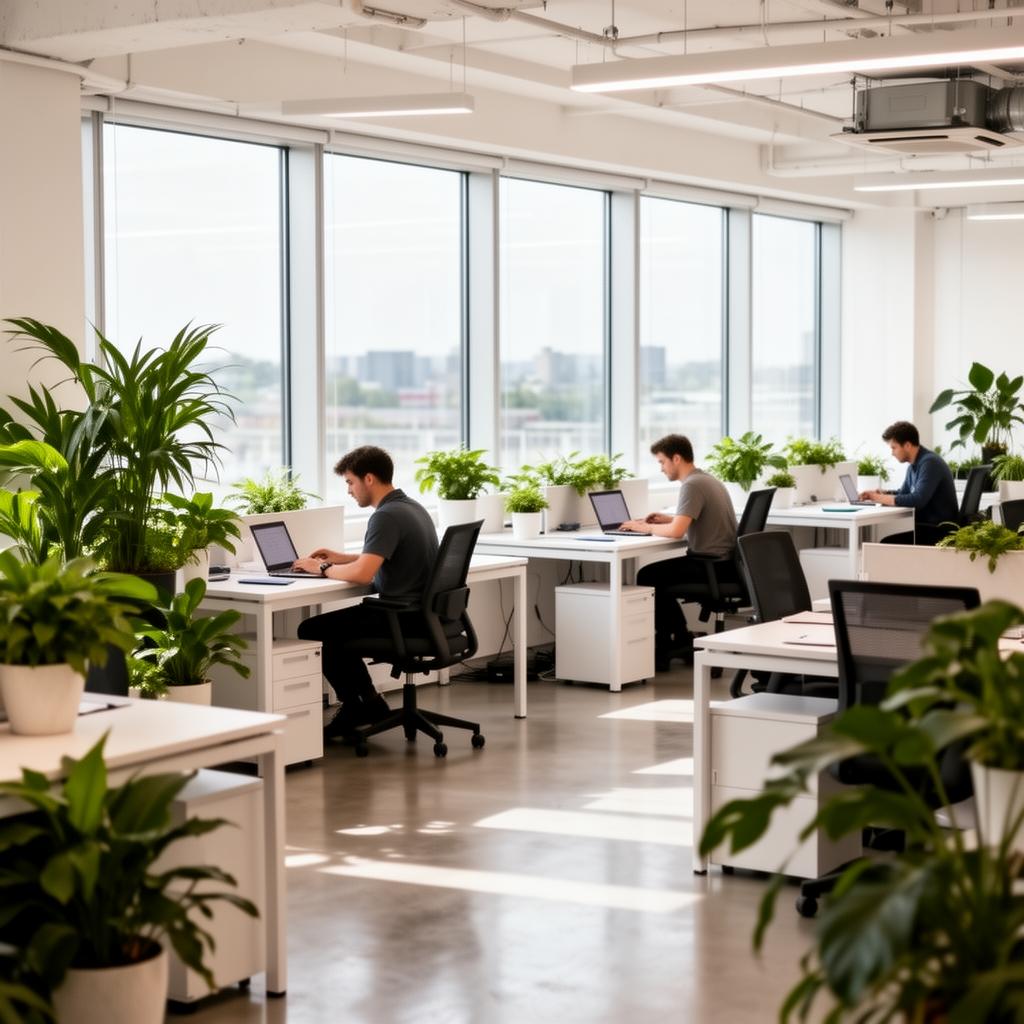 The Meet Coverage Finder advisor team in a bright modern office